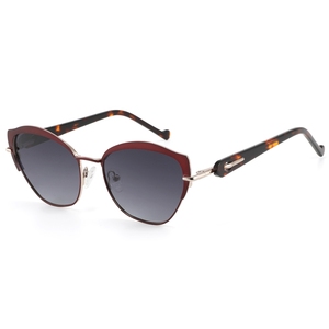 Gafas de sol tipo ojo de gato para mujer, lentes degradadas con montura completa, montura de tortuga, protección UV, protección solar para adultos - Product Image 1