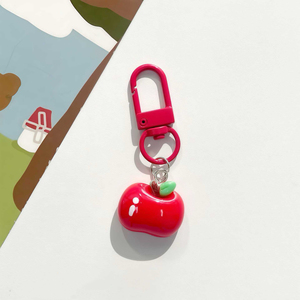 Tendance de la mode pour les activités promotionnelles <span class=keywords><strong>et</strong></span> les accessoires de sacs : Nouveau style de porte-clés pendentif en résine en forme de fruit mignon, vente en gros - Product Image 2