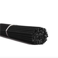 Bâtonnets Diffuseurs de Roseau Écologiques en Rotin, Fibre de Roseau, Couleur Personnalisée Noir, Bâtonnet de Diffusion de Parfum