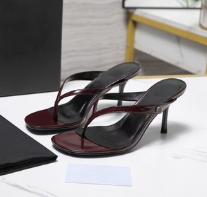 Chaussures pour femmes, style rétro français, en cuir brillant rouge vin, à talons bas, élégantes, plateforme, à enfiler, pour la salle de bal et le bureau, décontractées - Product Image 6