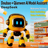 Robot éducatif IA Jimei BB1882F-60 ESP32 WiFi avec reconnaissance vocale et interaction via application, 37 langues, pour les 7-14 ans