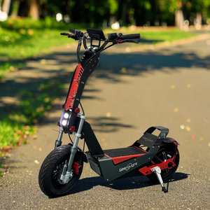 Geofought F8 Foldable Electric Scooter 72V 30-60Ah Battery 60-180KM Long Range 16 Inch Big Tire Adult E Scooter <b>with</b> QS Motor - Product Image 1