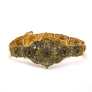 Cadena de cintura étnica tradicional de Venta caliente para mujer estilo turco ruso para bodas del Cáucaso-joyería corporal de moda - Product Image 3