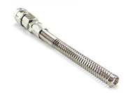 Raccord rapide en laiton de type Rectus 21, style européen, avec filetage BSPT 1/8'', pression de service 500 psi, structure à ressort, OEM