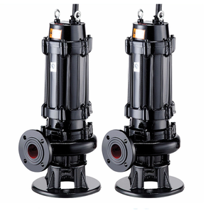 Non Clogging Submersible Sewage <b>Pump</b> High Vertical Centrifugal 150WQ100-10-7.5S Light Weight - Product Image 5