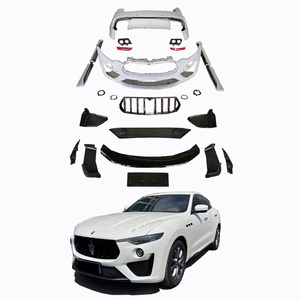 Runde gran oferta para Maserati Levante 2016-2022 actualización Trofeo estilo PP Kit de carrocería parachoques delantero parachoques trasero puerta tablón rejilla - Product Image 1