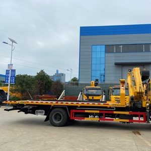 Camion de remorquage lourd à une ou deux voies avec grue à flèche articulée, pour le remorquage complexe et le dégagement des véhicules accidentés lourds - Product Image 1