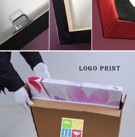 Impressions sur toile lèvres abstraites avec balle argent Dollars mur Art peinture en bois encadré moderne décor à la maison pour homme des cavernes