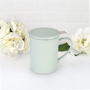 Filter <b>Tea</b> Cup <b>Mug</b> + Strainer + Lid Three-piece Set - Product Image 4