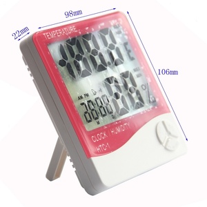 Nhiệt Kế Kỹ Thuật Số <span class=keywords><strong>HTC</strong></span>- <span class=keywords><strong>1</strong></span> Bán Chạy, Máy Đo Độ Ẩm, Nhiệt Độ, Có Báo Thức - Product Image 2