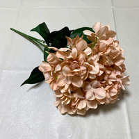 Bunga Hydrangea Sutra Buatan, Buket Bunga Tiruan, Seperti Asli untuk Dekorasi Pernikahan, Rumah, Hotel, Pesta, dan Centerpiece