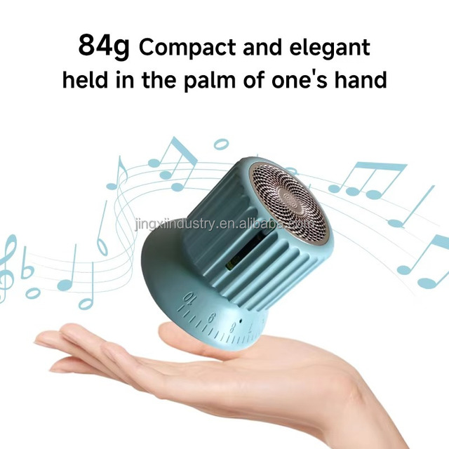 Mini for Speaker with Built-in RGB LED Magnetic Base Waterproof IPX-5 for Secure Attachment Metal Surfaces Smartphone Back