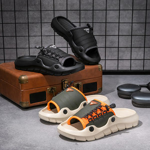 Sandalias Planas de Verano para <span class=keywords><strong>Hombre</strong></span>, Color Sólido, Sandalias de Exterior para <span class=keywords><strong>Hombre</strong></span>, Sandalias de Alta Calidad, Sandalias Personalizadas con Logotipo - Product Image 5