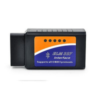 Escáner OBD2 OEM ELM327 V1.5 Herramienta de Diagnóstico de Automóviles V2.1 para Android IOS Mini ELM 327 OBD OBDII Lector de Códigos