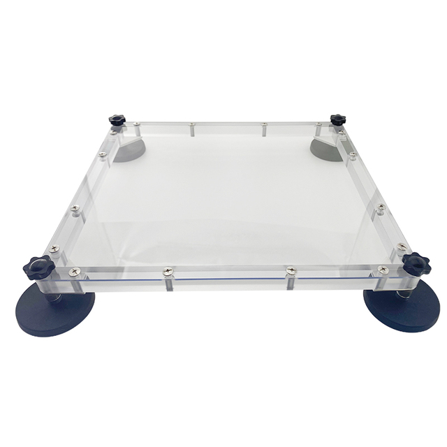 SZJIAHONG Starlink Mini Satellite Dish Mount Clear Acrylic Frame with Silicone Suction Base Private Mold Guangdong China