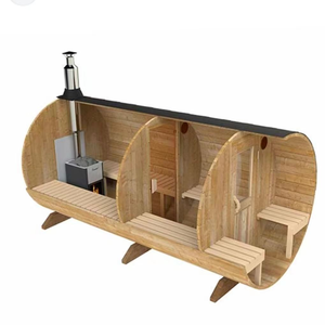 モダンな赤外線サウナカーボンクリスタルパネルとレッドシダーソリッドウッドウェットスチーム機能健康的な使用 - Product Image 4