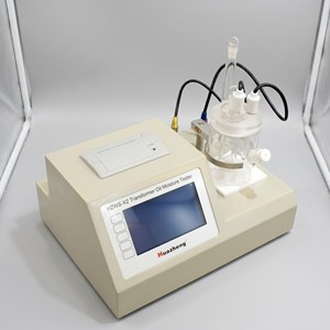 Appareil d'analyse de l'humidité traces par méthode coulométrique Huazheng <span class=keywords><strong>pour</strong></span> laboratoire pétrochimique, analyseur d'humidité Karl Fischer - Product Image 1