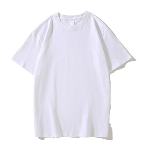 เสื้อยืดผู้ชายสไตล์เรโทรลำลองสำหรับฤดูร้อน ผลิตจากเส้นด้ายคู่ ดีไซน์ไหล่ตก ตัดเย็บด้วยเส้นตัดกัน สีพื้น  ใส่สบาย เป็นมิตรกับสิ่งแวดล้อม  สามารถปรับแต่งได้ - Product Image 3