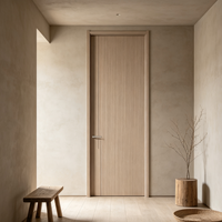 Portes intérieures modernes en bois massif, anti-rayures, taille personnalisable, finies pour chambre, salle de bain, salon, cuisine, bureau, hôtel