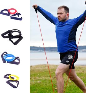 Bandas de resistencia con asas, bandas de ejercicio ideales para gimnasio en casa, terapia física, entrenamiento de fuerza - Product Image 2