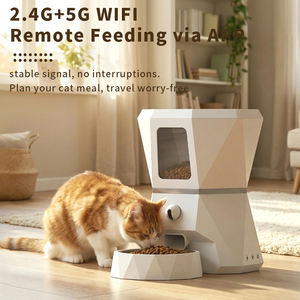 공장 최고급 4L 투야 앱 제어 WIFI 타이머 설정 고양이 자동 급식기 스마트 펫 급식기 HD 조절 가능 카메라 탑재 - Product Image 3