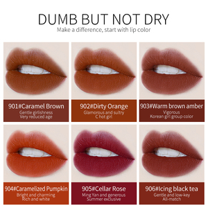 Maquillaje vegana para niños, brillo de labios, tinte de terciopelo, crema, resistente al agua, lápiz labial líquido mate duradero, venta al por mayor - Product Image 4