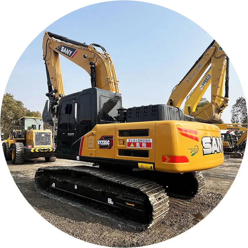 Boutique spot/ low price sale / China Heavy Industry machinery equipment SANY235 used excavator SANY215 205 235 225 245