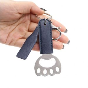 Llavero Abridor de Botellas con Forma de Pata de Gato, Abridor de Tapas de Botellas Creativo y Lindo - Product Image 2