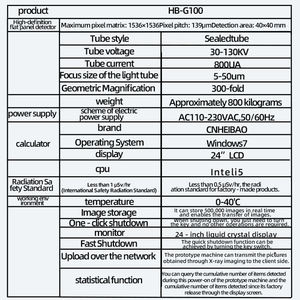 Instrumen inspeksi sinar-x industri definisi tinggi, inspeksi Chip penelitian ilmiah laboratorium, inspeksi papan sirkuit - Product Image 2