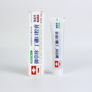 Pasta de dientes Yu Cao Zhen Ding Peng 55g antibacteriana para uso dental - Product Image 1