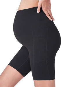 King Mcgreen Star femmes enceintes sport hanche ascenseur pantalons de Yoga <span class=keywords><strong>Fitness</strong></span> Shorts de course soutien du ventre Yoga Shorts - Product Image 4