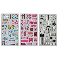 1 autocollant décoratif en PVC DIY pour cadeaux promotionnels