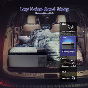 Refrigerador para Auto de 15L-55L, Enfriador Portátil para Verano, Congelador para Auto con Compresor de 12V/24V 70W para Hogar, Viajes y Camping, 220V - Product Image 3