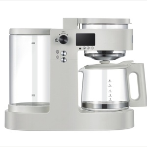 Machine à café et à thé multifonctionnelle manuelle en acier inoxydable avec filtre, portable, semi-automatique pour la maison et le bureau - Product Image 1