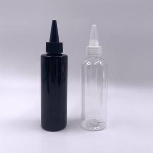 HOT SALE 30ml 50ml 60ml 80ml 100ml 4 Oz Plastic Squeeze Bottles with Twist-on Cap Lids <b>Sauce</b> Olive Oil Bottle with Squeeze Lid - Product Image 1