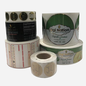 Di alta qualità su ordinazione rotonda di carta <span class=keywords><strong>logo</strong></span> etichetta adesiva, colorato seal vignetta di stampa, <span class=keywords><strong>logo</strong></span> circolare rotolo adesivo - Product Image 1