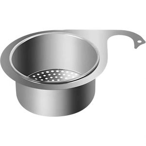 Stainless Steel Swan-shaped <b>Sink</b> <b>Basket</b> Drainage <b>Basket</b> with Removable Goose Head Drainage <b>Basket</b> - Product Image 1