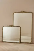 Miroir sur pied surdimensionné de style baroque doré, personnalisable, grand format, pour la maison ou le bureau