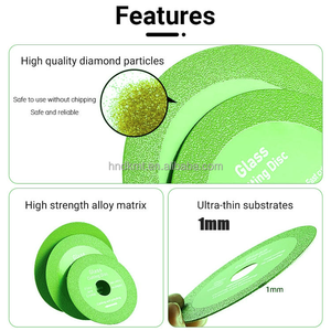 4 pouces 100mm 115mm Coupe-<span class=keywords><strong>verre</strong></span> en jade vert Lame de scie à marbre diamantée mince Disque de coupe pour carreaux de céramique et <span class=keywords><strong>verre</strong></span> - Product Image 3
