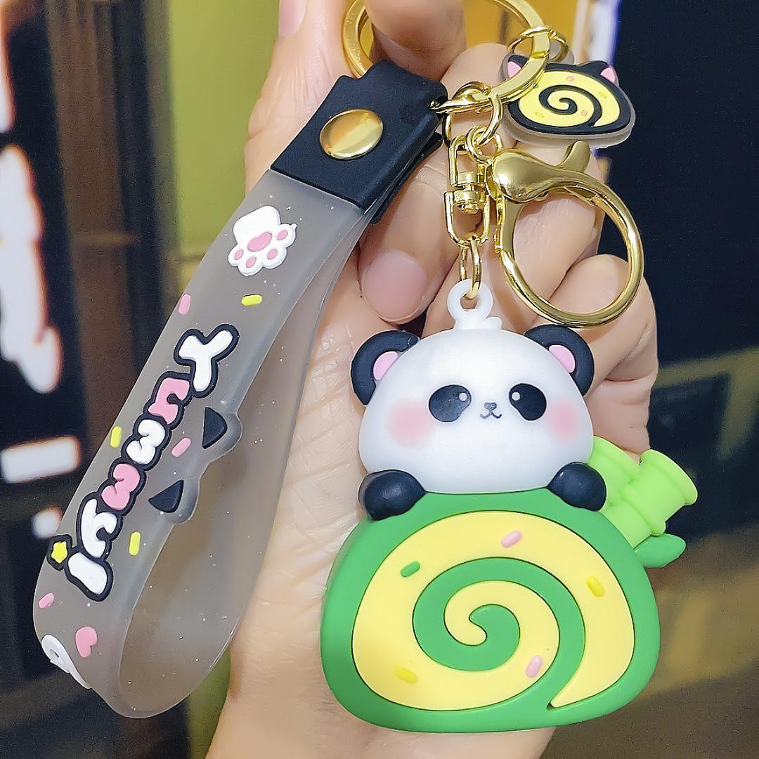 Panda cake Roll - Green