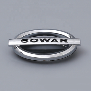Insignias <span class=keywords><strong>de</strong></span> coche deportivo con letras cromadas, recorte <span class=keywords><strong>de</strong></span> metal, tuerca <span class=keywords><strong>de</strong></span> tornillo - Product Image 4