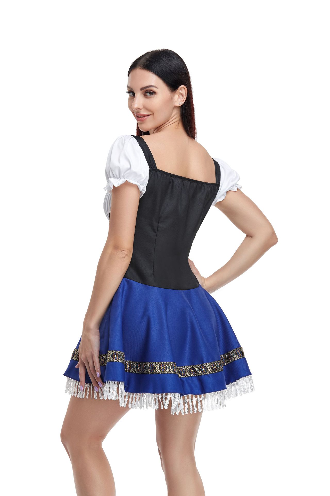chinese dress ladies Amazon.com: GloryStar Women's German Dirndl Dress Traditional Bavarian Beer  Garden 3 Pieces Oktoberfest Costumes Summer Blue S : Clothing, Shoes &  Jewelry