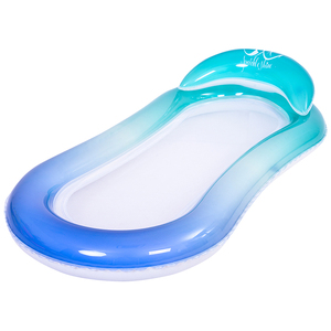 Flotador Inflable <span class=keywords><strong>de</strong></span> Malla para <span class=keywords><strong>Piscina</strong></span>, Hamaca Flotante <span class=keywords><strong>de</strong></span> PVC Económica, 158x86cm, Capacidad <span class=keywords><strong>de</strong></span> 100-500kg - Product Image 2