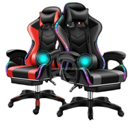 Fauteuil Ergonomique Électrique Pivotant en Cuir PU Contemporain, Rafraîchissant, Convertible, Doux, Inclinable, avec Repose-Pieds Extensible et Massage
