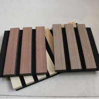 Panneaux muraux acoustiques en bois U+Better Wood, décoration intérieure