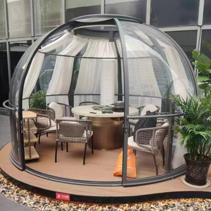 Impresionante Domo Geodésico de Cristal de Lujo, Casa Domo Burbuja para Glamping en Resorts - Product Image 6