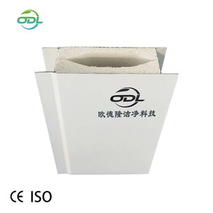 Panneau sandwich de toit et de mur isolé par silicalite certifié GMP de haute qualité pour salle blanche - Product Image 4