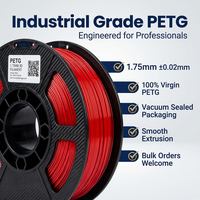 Filament d'imprimante 3D PETG Premium 1,75 mm, tolérance surveillée par laser, résistant aux produits chimiques, stable aux UV, pour impression FDM, usage industriel