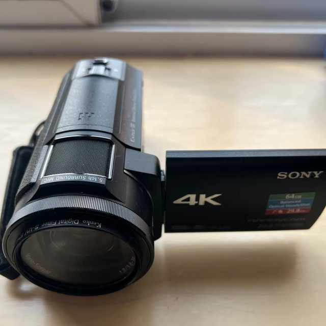 Tiktok Live Camcorder Sonys FDR-AXP35 20x Optical Zoom 4K HD Video Camera 3.0" Screen 8MP CMOS Sensor Projection
