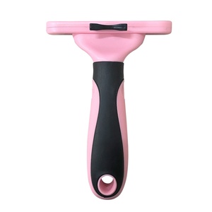 Brosse de toilettage pour animaux de compagnie, râteau pour sous-panneaux de chien et chat, peigne en acier inoxydable pour la perte de poils - Product Image 5